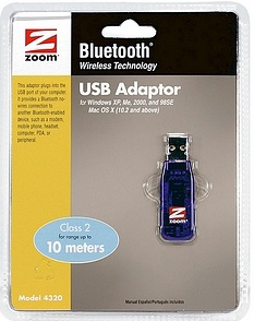 zoom 4320 af bluetooth usb adapter drivers